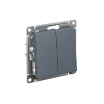 Изображение товара Systeme Electric AtlasDesign Грифель Выключатель 2-клавишный сх.5, 10АХ, механизм