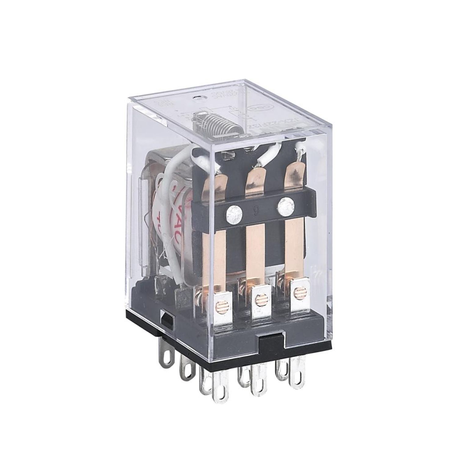 Изображение товара CHINT Промежуточное реле JZX-22F(D) 3 конт. с инд. LED 5А 220В AC (R)