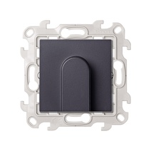 Изображение товара Simon 24 Графит Вывод кабеля