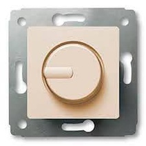 Изображение товара Legrand DIY Cariva Крем Светорегулятор поворотный 300W для л/н (вкл поворотом).