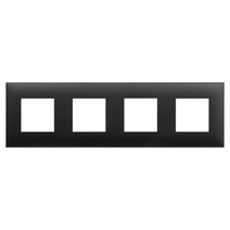 Изображение товара DKC Avanti Рамка "Черный матовый", 4 поста (8 мод.)
