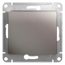 Изображение товара Systeme Electric Glossa Платина Переключатель 1-клавишный, сх.6,10AX