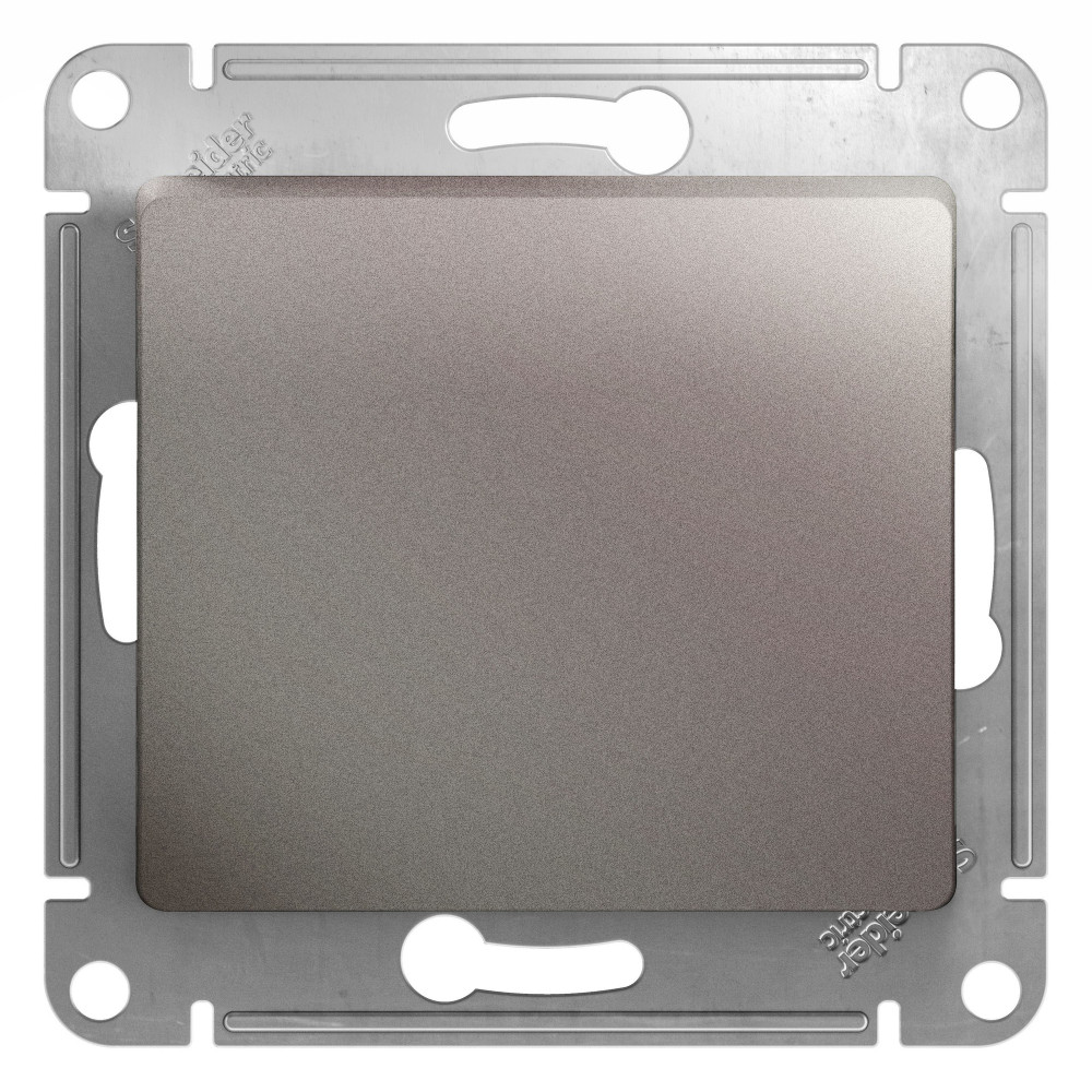 Изображение товара Glossa 1-клавишник платина — переключатель 250 В, 10 А