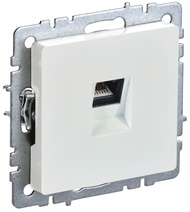 Изображение товара IEK BRITE BASE Жемчуг Розетка комп RJ45 кат.5E РК10-БрЖ