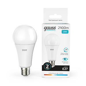 Изображение товара Gauss Лампа Elementary A67 25W 2100lm 4100K E27 LED