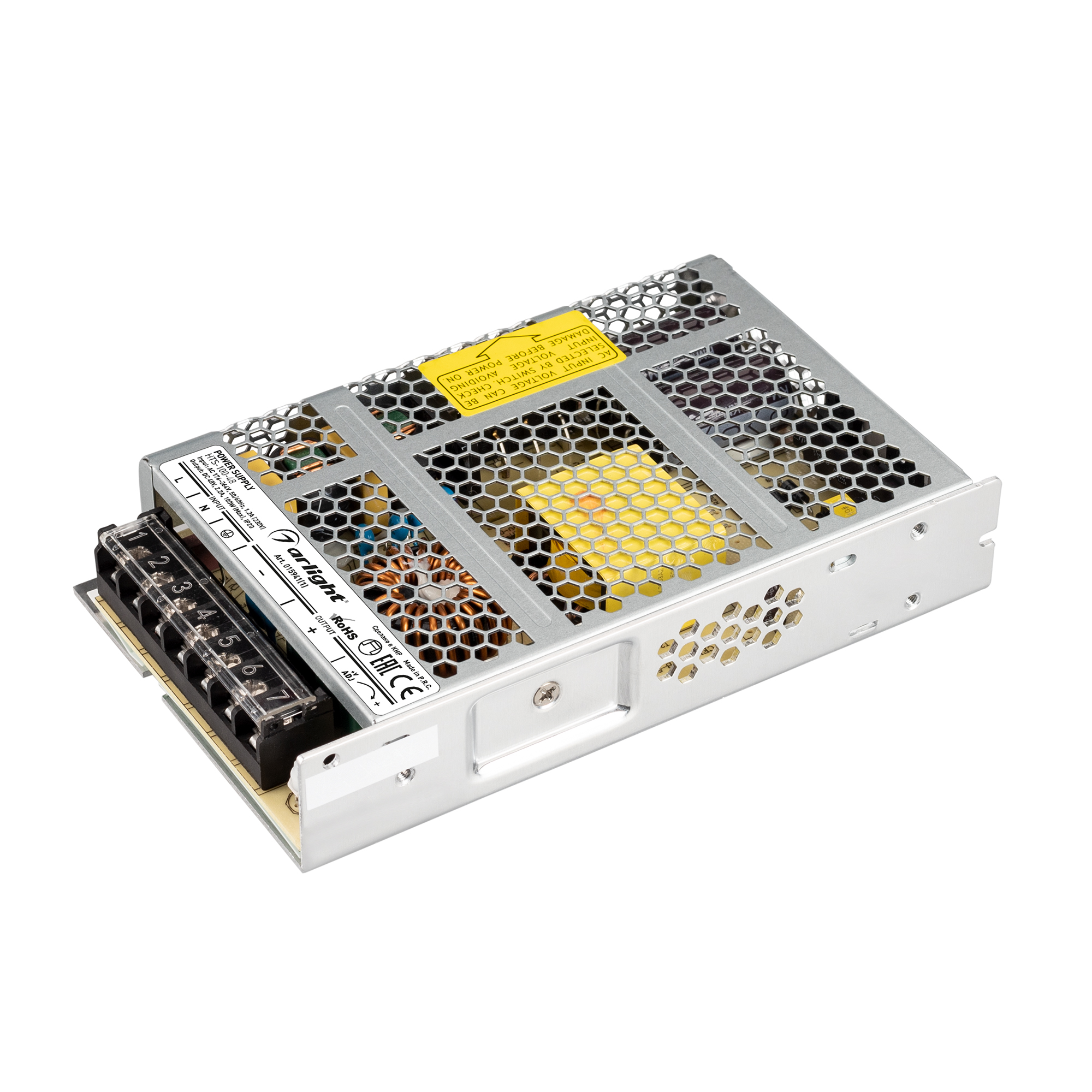 Изображение товара Блок питания Arlight HTS-100-48 (48V, 2.2A, 100W)