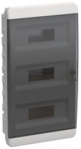 Изображение товара IEK TEKFOR Корпус пласт. ЩРВ-П-36 IP41 черн. прозр. дверь