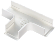 Изображение товара SPL Ответвление Т-образное для мини-плинтусов 20x12,5 белое (030224 - SPL - 020005S)