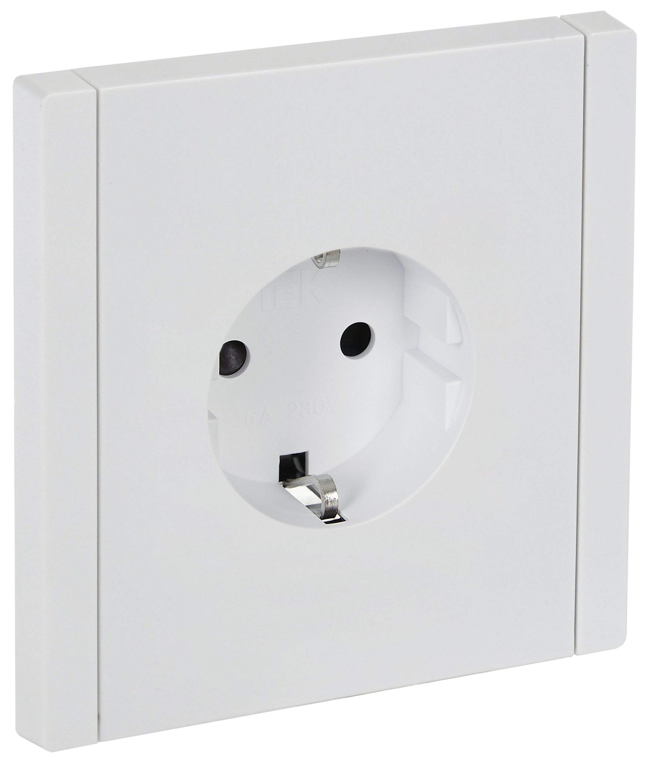 Изображение товара Розетка IEK FORTE&PIANO Белый с заземлением 16 А (IP20) без подсветки