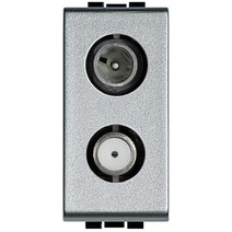 Изображение товара BT LL Алюминий Розетка TV-SAT, 1 мод.