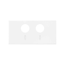 Изображение товара Simon 100 Белый матовый Накладка розетки R-TV+SAT