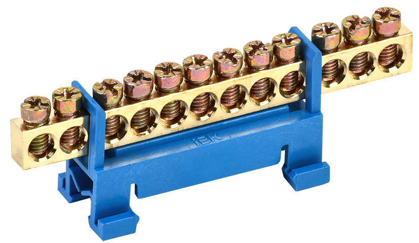 Изображение товара IEK Шина N ноль на DIN-изол тип Стойка ШНИ-6х9-12-С-С