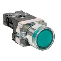 Изображение товара EKF Кнопка BA31 с подсветкой 230В зеленая NO.