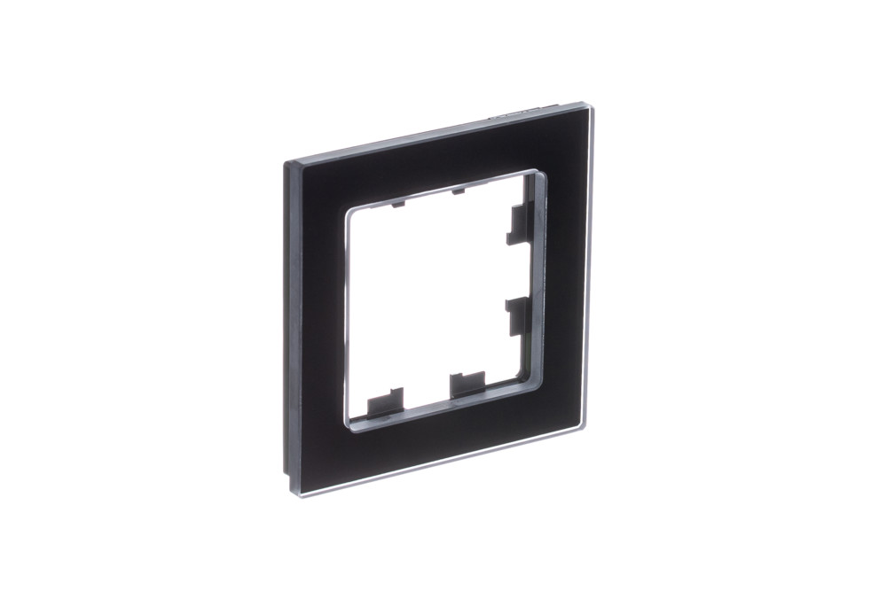 Изображение товара Рамка стеклянная AtlasDesign Nature, черная, 1 пост