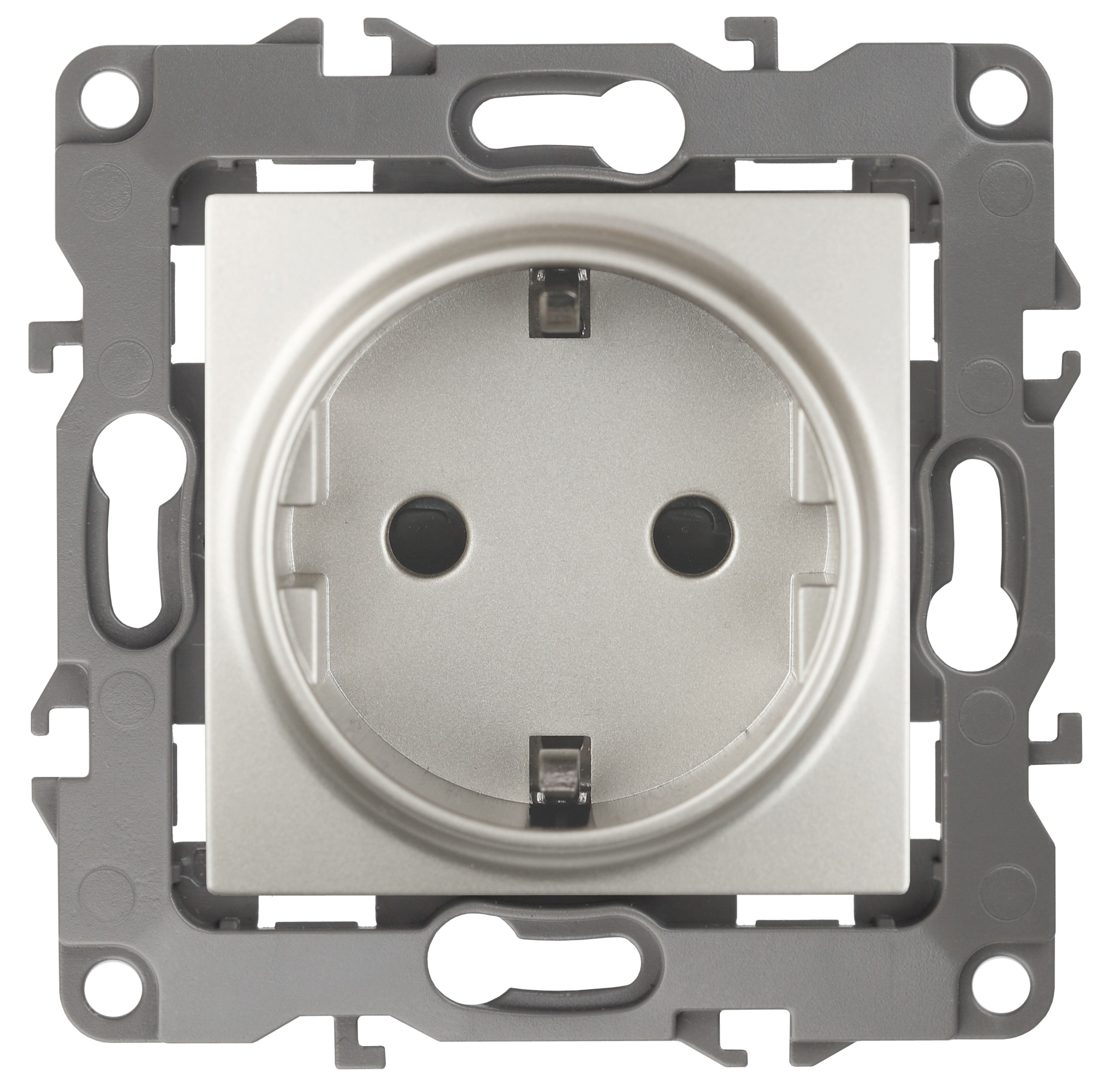 Изображение товара ЭРА Розетка Серия 12 12-2102-15 2P+E Schuko со шторками 16A-250В IP20 перламутр