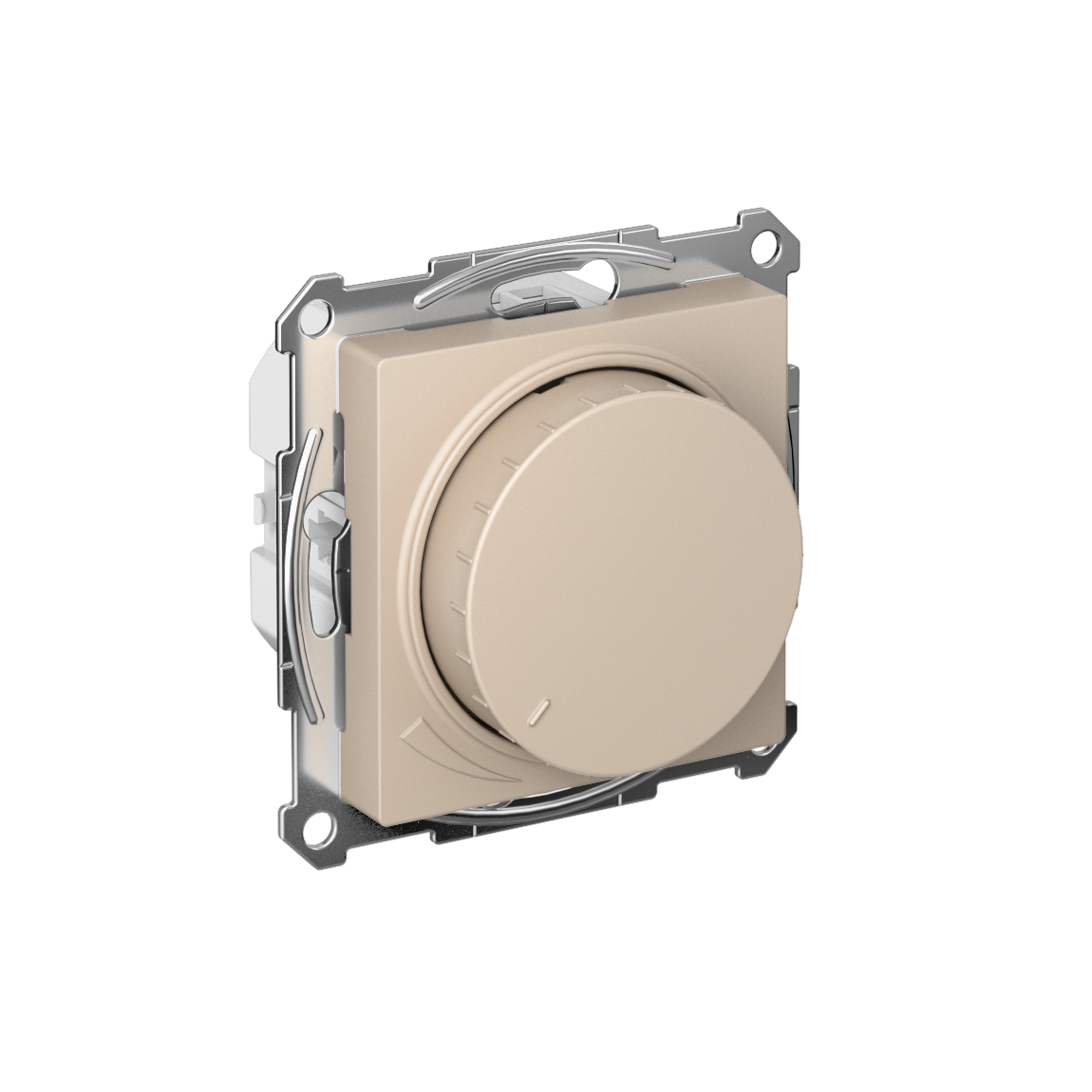 Изображение товара Systeme Electric AtlasDesign Песочный Светорегулятор (диммер) повор-нажим, LED, RC, 400Вт, мех.