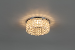 Изображение товара Светильник точечный Comtech TEFIA 50W ГЛН/LED/КЛЛ GU5.3, 12 В, хром