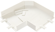 Изображение товара SPL Угол плоский переменный для мини-плинтусов 60x16 белый (030293 - SPL - 060005S)