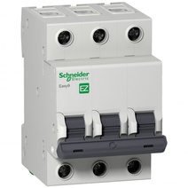 Изображение товара Schneider Electric EASY 9 Автоматический выключатель 3P 40A (C) 6кА =S=