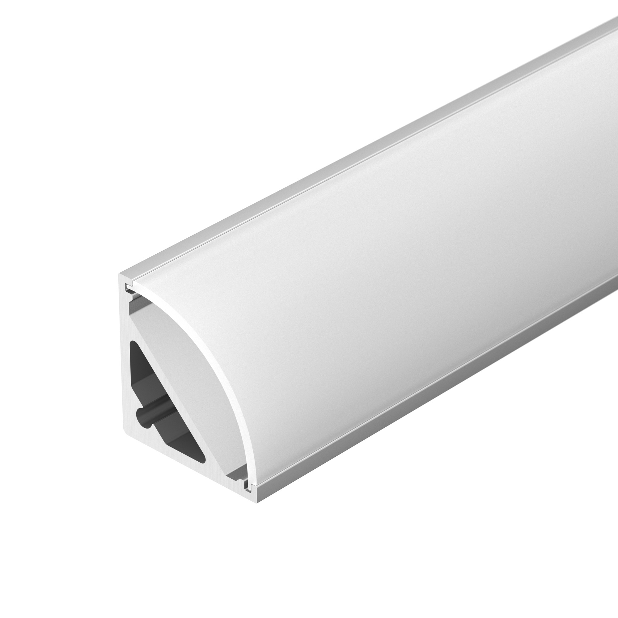 Изображение товара Arlight SL-KANT-H15-2000 ANOD — алюминиевый профиль 2000 мм