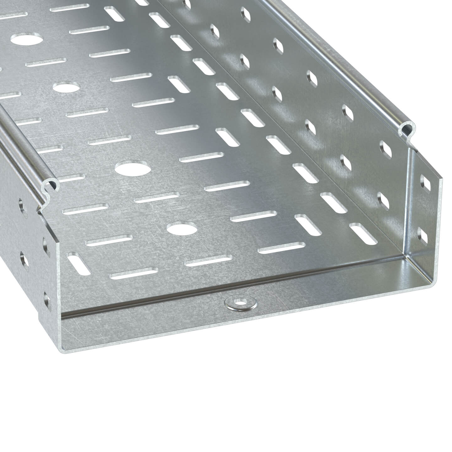 Изображение товара Лоток перфорированный DKC S5 Combitech 80x100x3000 толщина 1 мм