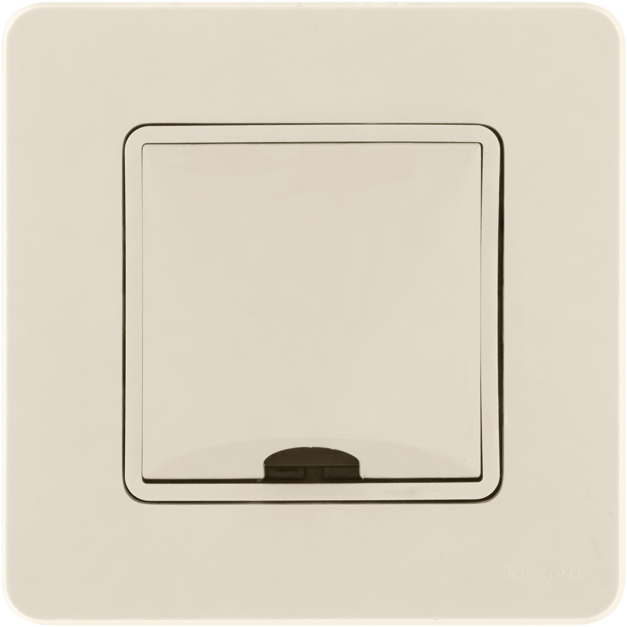 Изображение товара Legrand/Daccord INSPIRIA Слоновая кость Вывод кабеля с зажимом для крепления.