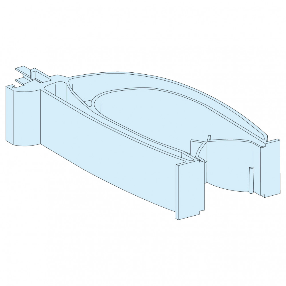 Изображение товара Schneider Electric Prisma Plus G Комплект креплений для вертик. кабелей, серия g(12шт)