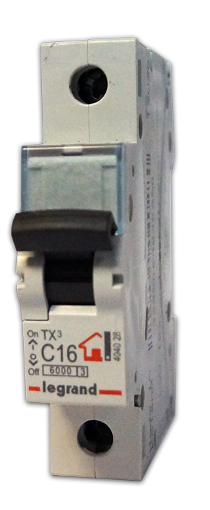 Изображение товара Legrand TX3 Автоматический выключатель 1P 50A (С) 6000.