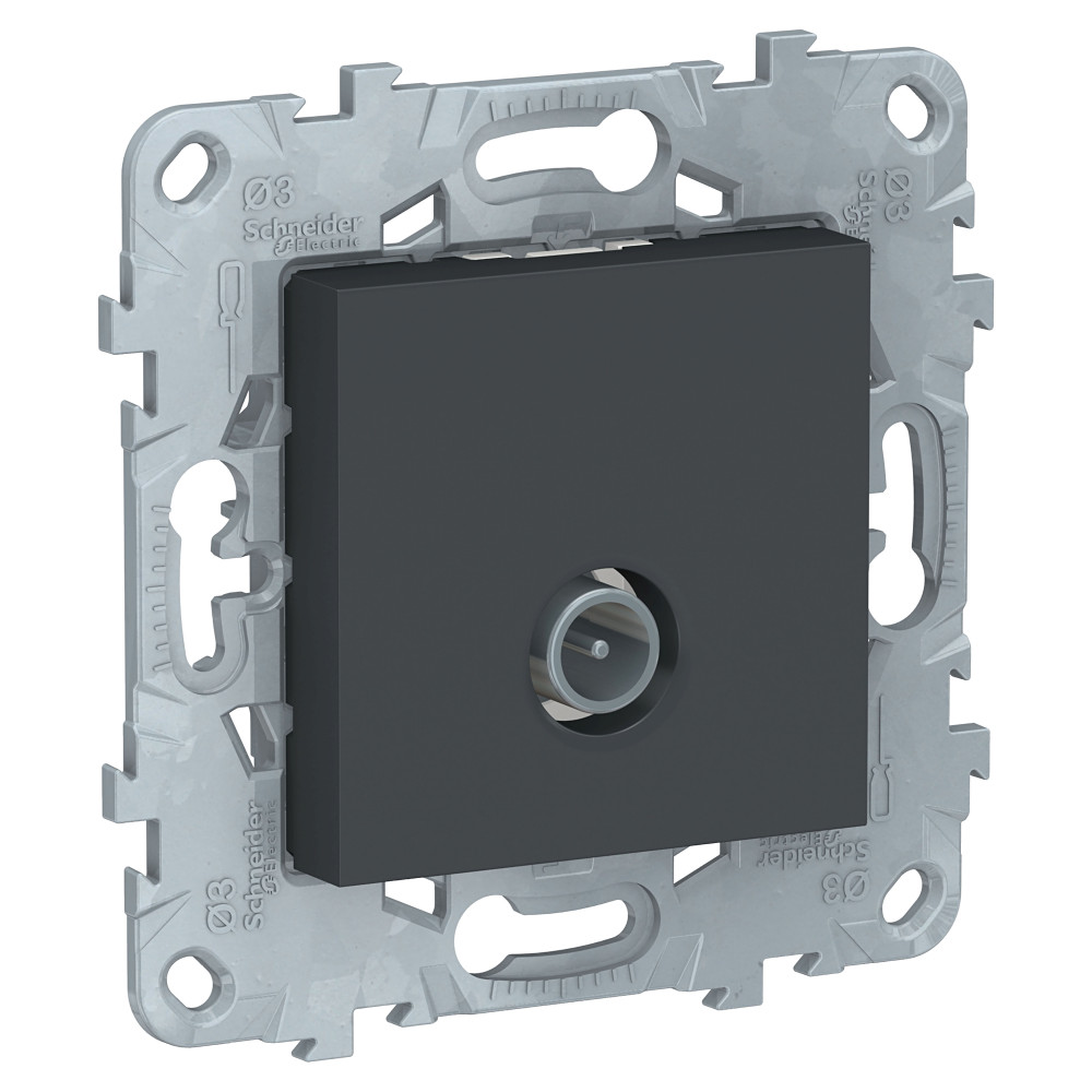 Изображение товара Schneider Electric Unica New Антрацит Розетка TV, оконечная