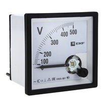 Изображение товара EKF PROxima Вольтметр VMA-961 аналоговый на панель (96х96) квадратный вырез 300В прямое подкл..