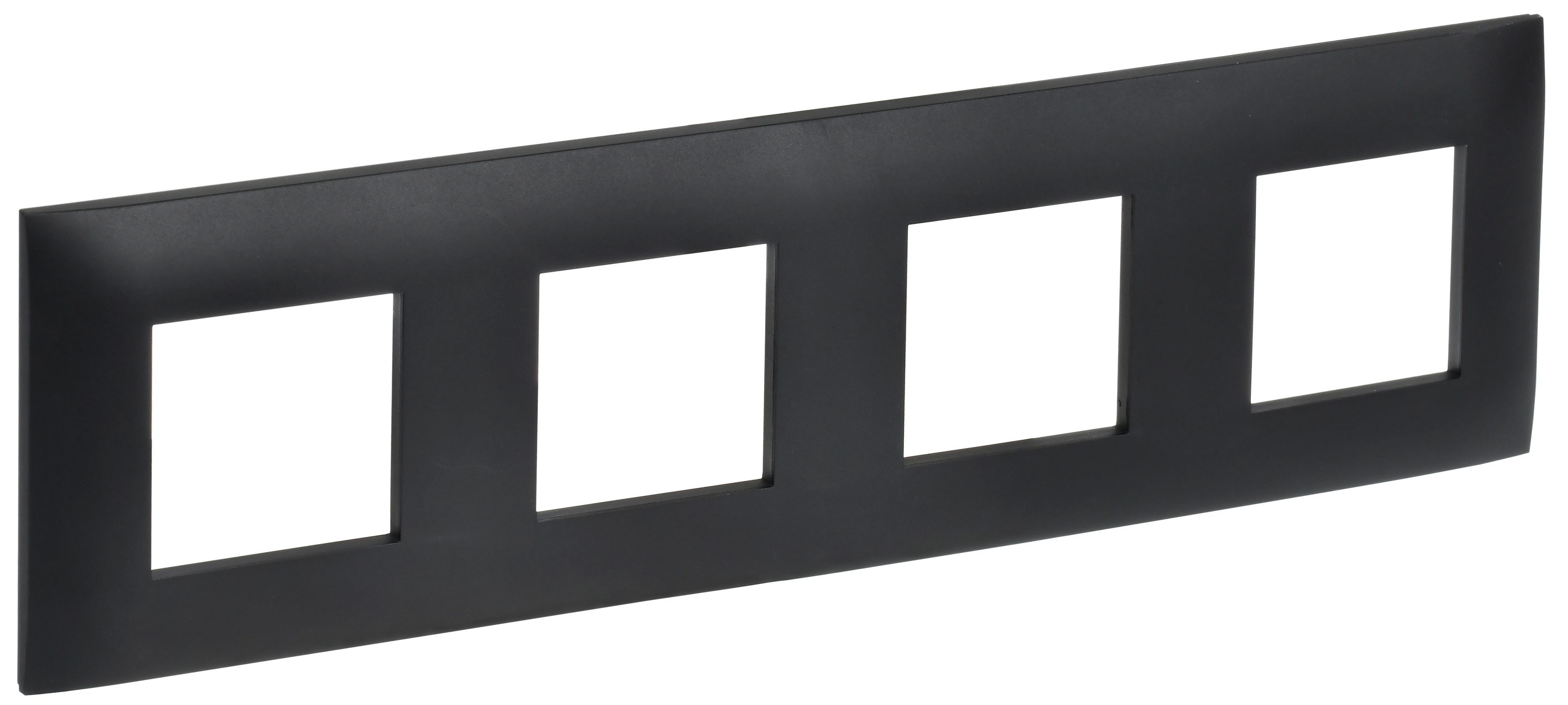Изображение товара IEK SKANDY Черный Рамка 4-ая SK-F04Bl