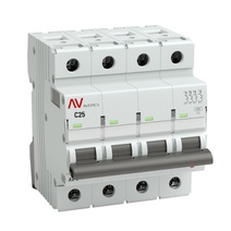 Изображение товара EKF Averes Выключатель автоматический AV-6 4P 25A (C) 6kA.