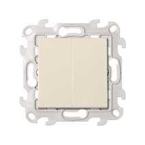 Изображение товара Simon 24 Слоновая кость Двухклавишный переключатель