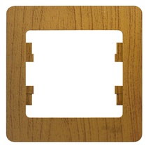 Изображение товара Systeme Electric Glossa Дерево Дуб Рамка 1-ая