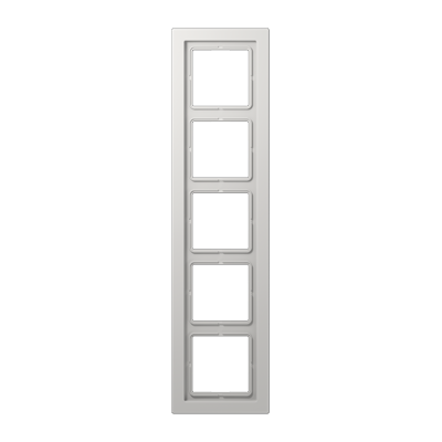 Изображение товара Рамка LSD JUNG 5x5 96x380 мм серый
