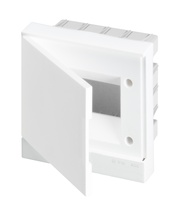 Изображение товара ABB Basic E Бокс в нишу 6М белая непрозрачная дверь (c клеммами)