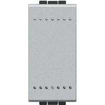 Изображение товара BT LL Алюминий Переключатель промежуточный с механическими клемами, 1 мод.