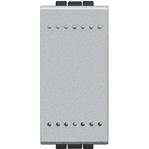 Изображение товара BT LL Алюминий Переключатель промежуточный 1 модуль с винтовыми зажимами