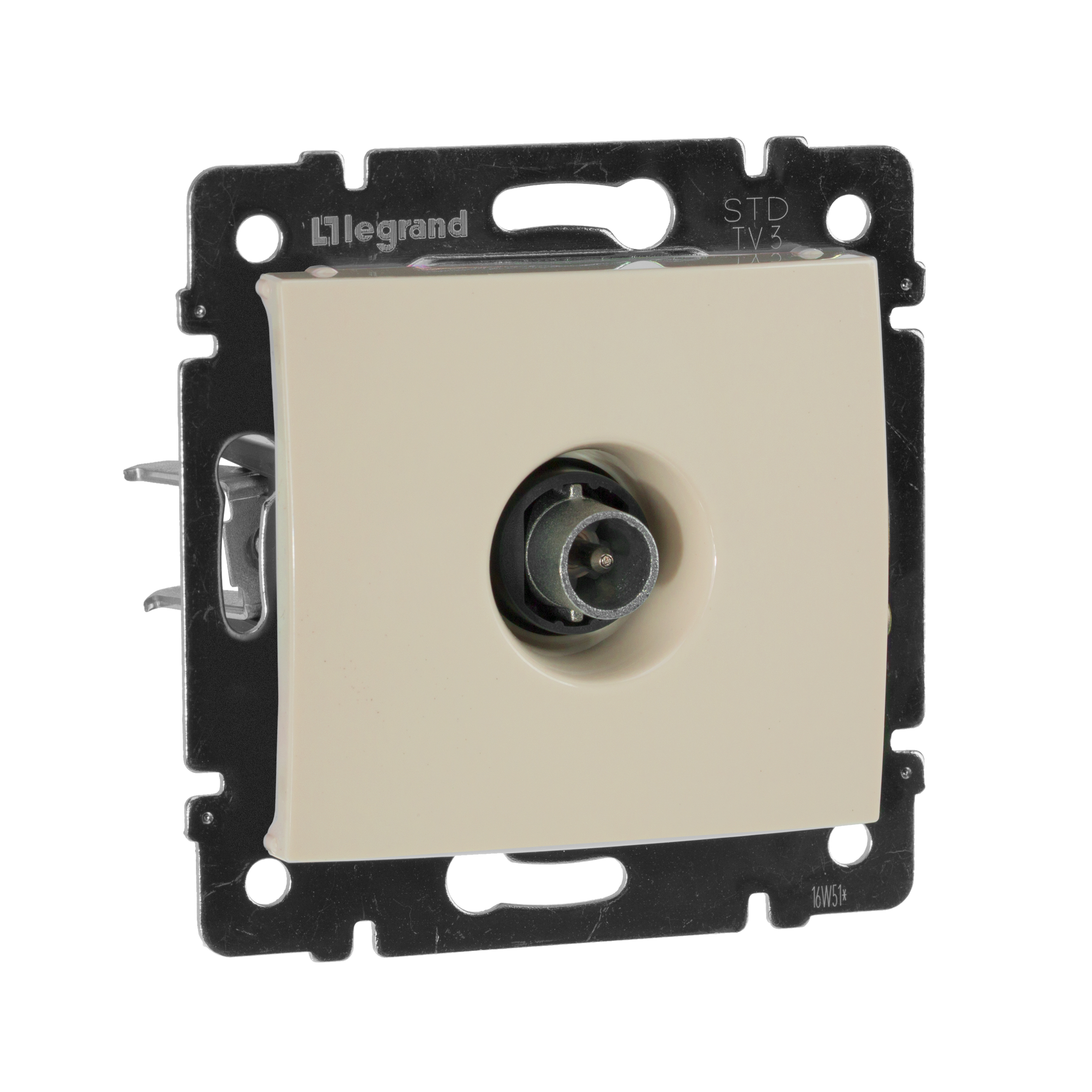 Изображение товара Legrand Valena Крем Розетка TV проходная, 14 дБ.