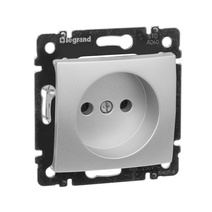 Изображение товара Legrand Valena Алюминий Розетка 1-ая б/з.