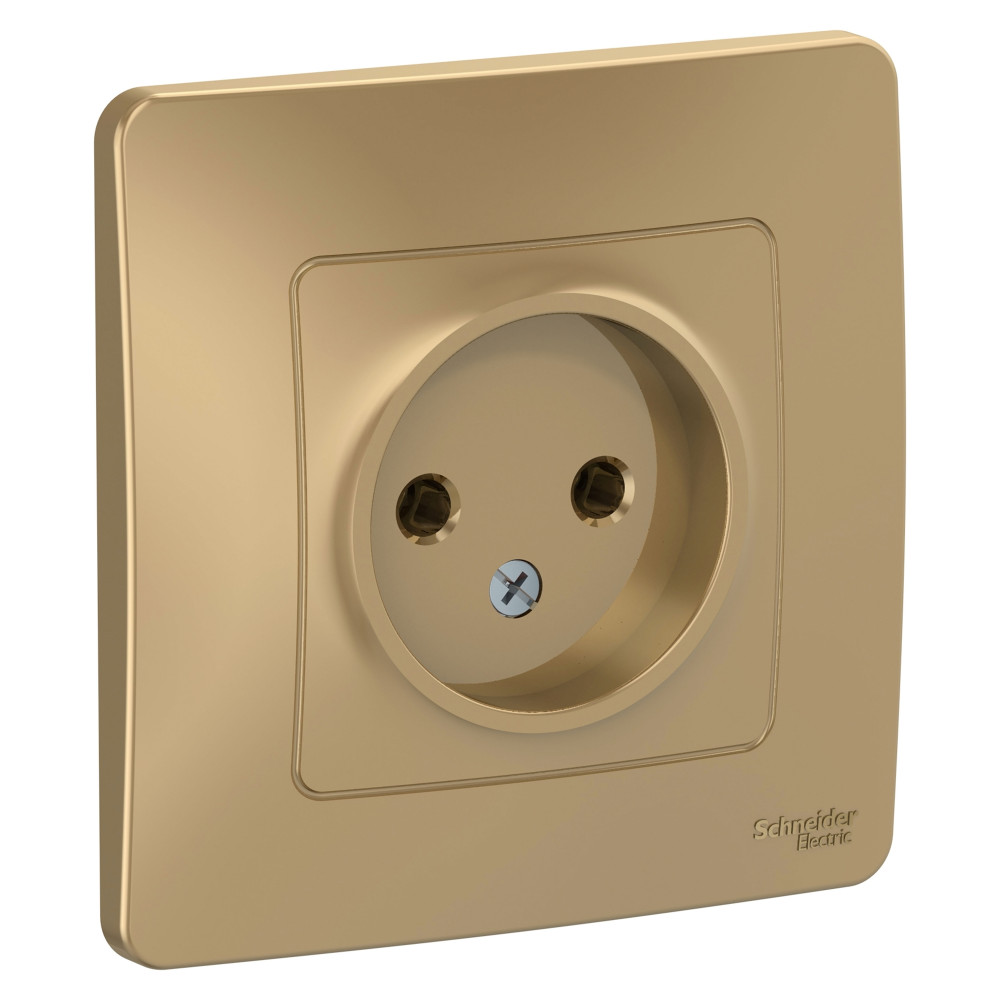 Изображение товара Systeme Electric Blanca внутр Титан Розетка б/з без шторок 16А, 250В