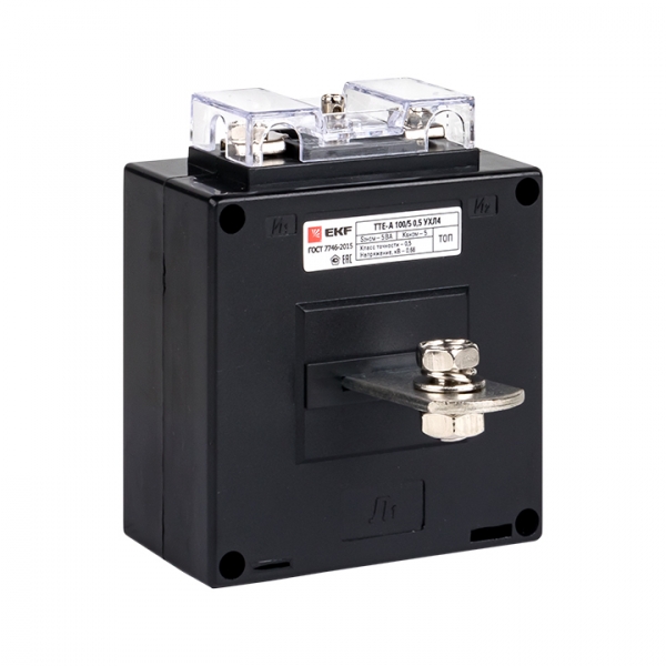 Изображение товара EKF PROxima Трансформатор тока ТТЕ-А-100/5А класс точности 0,5. Изображение товара EKF PROxima Трансформатор тока ТТЕ-А-100/5А класс точности 0,5.