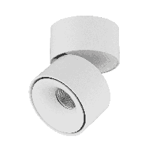 Изображение товара Lumker Светильник светодиодный потолочный накладной поворотный, серия I, Белый, 15Вт, IP20, Нейтральный белый (4000К) 005435