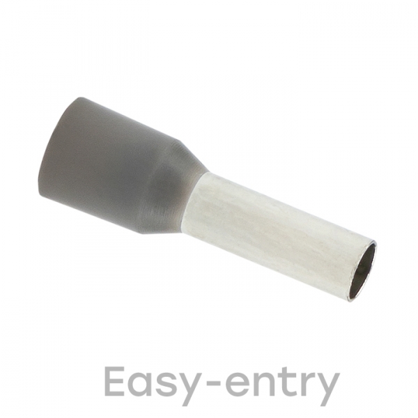 Изображение товара EKF PROxima Наконечник штыревой втулочный изолированный НШвИ 4,0-9 (50шт.).