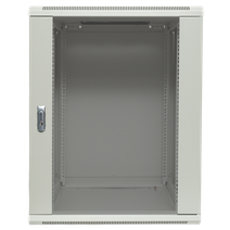 Изображение товара EKF TERACOM PRO Шкаф настенный 19" 12U 600х450 мм дверь стеклянная с замком-ручкой серый.