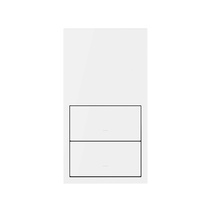 Изображение товара Simon 100 Белый матовый Кит 2 поста, фронт. 1 рамка вертикальная + 2 клавиши выключателей