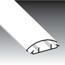 Изображение товара Kopos Кабельный канал напольный LO 50 (HD) (Цвет Белый)