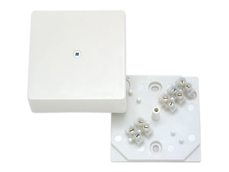 Изображение товара Hegel КРК2702 Белая Коробка разветвительная с клеммником