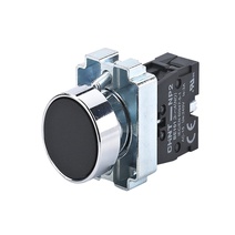 Изображение товара CHINT Кнопка управления NP2-BA21 без подсветки черная, 1НО, IP40 (R)