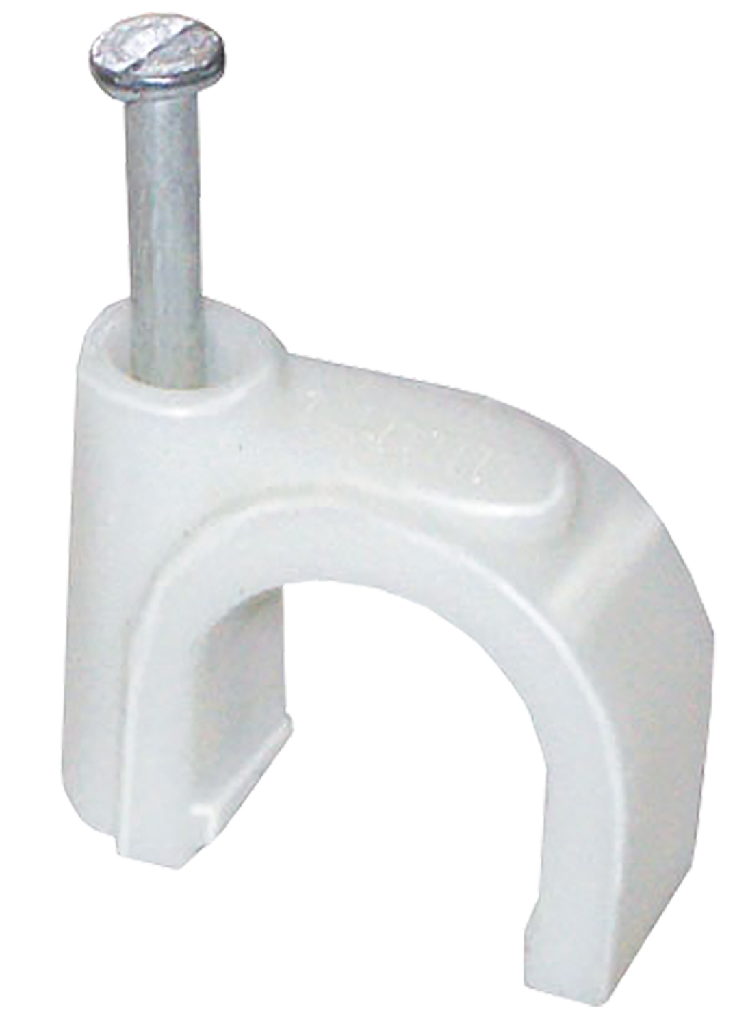 Изображение товара IEK Скоба 10мм круглая пластиковая (100шт)